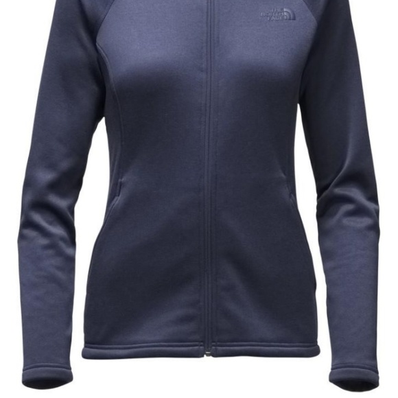 North Face Agave Fleece Jacket Full Zip Up - Picture 2 of 8